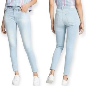 AG Adriano Goldschmied Women’s 26 Light Wash Farrah High Rise Skinny Ankle Jeans
